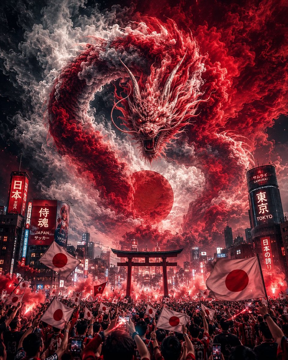 Epic National Sports Campaign with Crowd and Smoke image 1