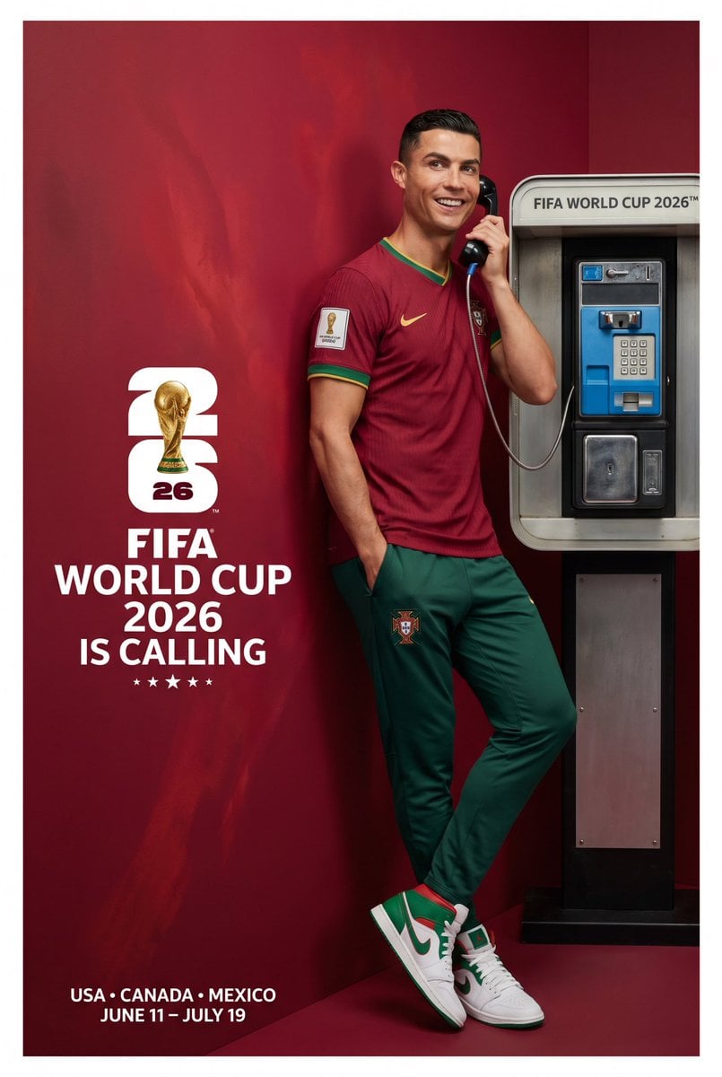 FIFA World Cup 2026: Ronaldo in Premium Campaign image 1