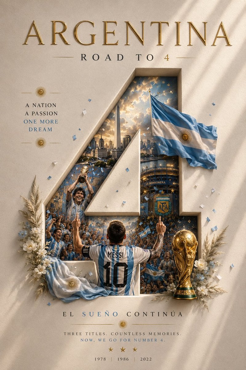Luxury World Cup Legacy Poster: Road to Next Title thumbnail 2