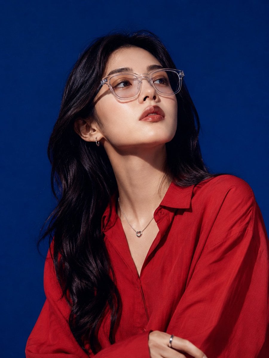 Ultra-realistic high-fashion studio portrait of a beautif... image 1