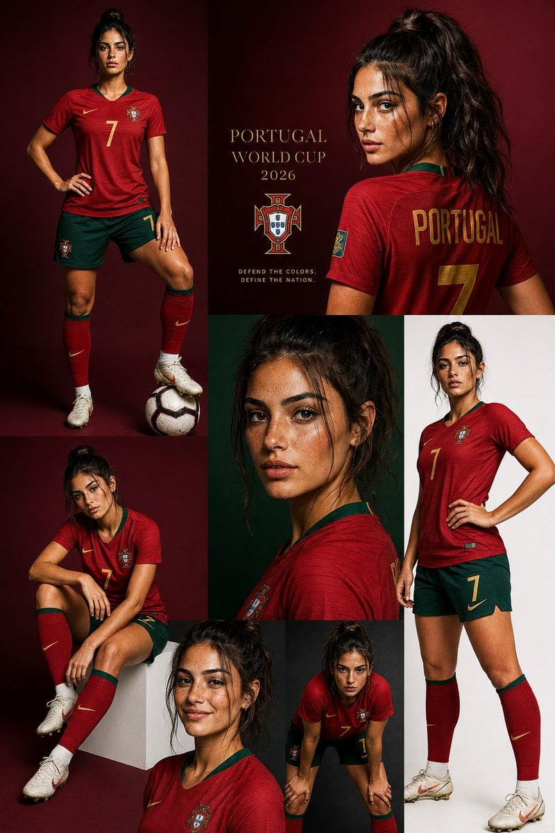 Luxury Sports Fashion: Portuguese Elegance in Crimson