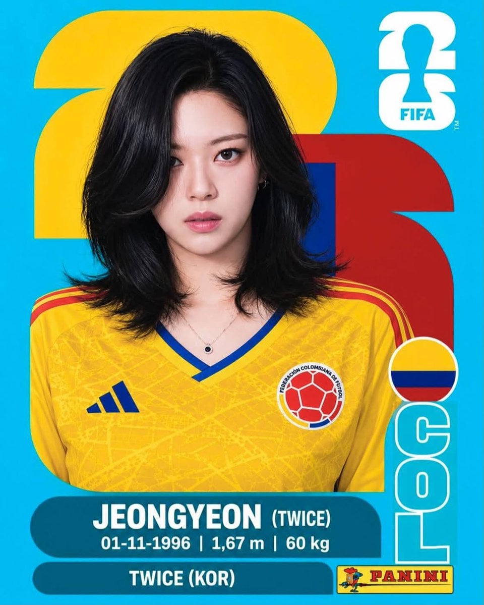 K-pop Idol as Colombia Football Star on FIFA 2026 Card thumbnail 2