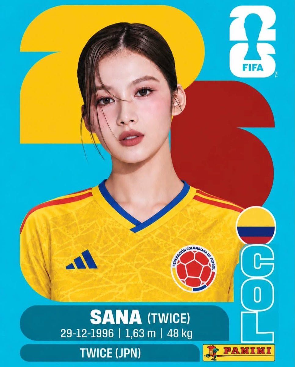K-pop Idol as Colombia Football Star on FIFA 2026 Card thumbnail 3