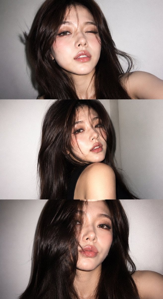 A vertical collage of three YZK photos. Using the uploade... thumbnail 2
