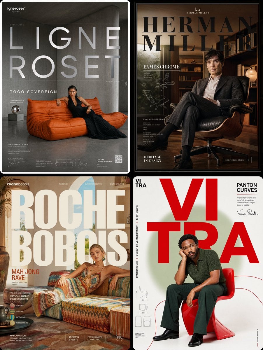 Ligne Roset × Zendaya — "TOGO SOVEREIGN" image 1