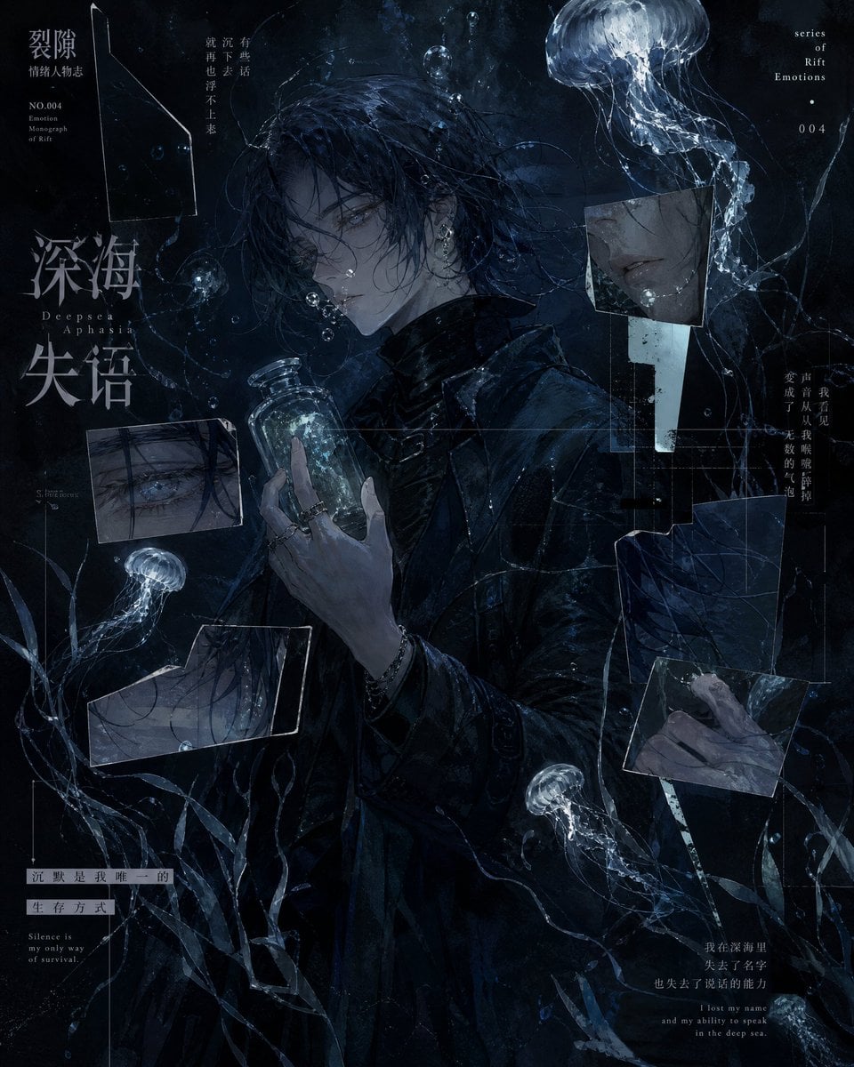 Create a vertical [Aspect Ratio] original anime-style emo... thumbnail 2