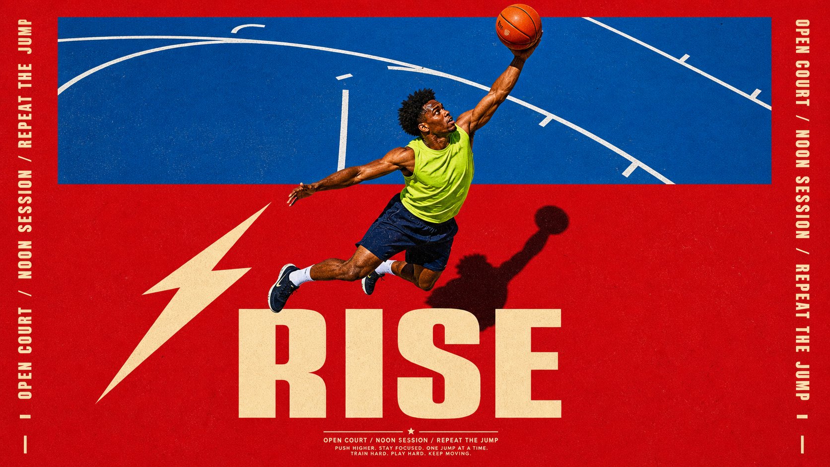 Scarlet Court: Breaking the Frame in Sports Posters thumbnail 4
