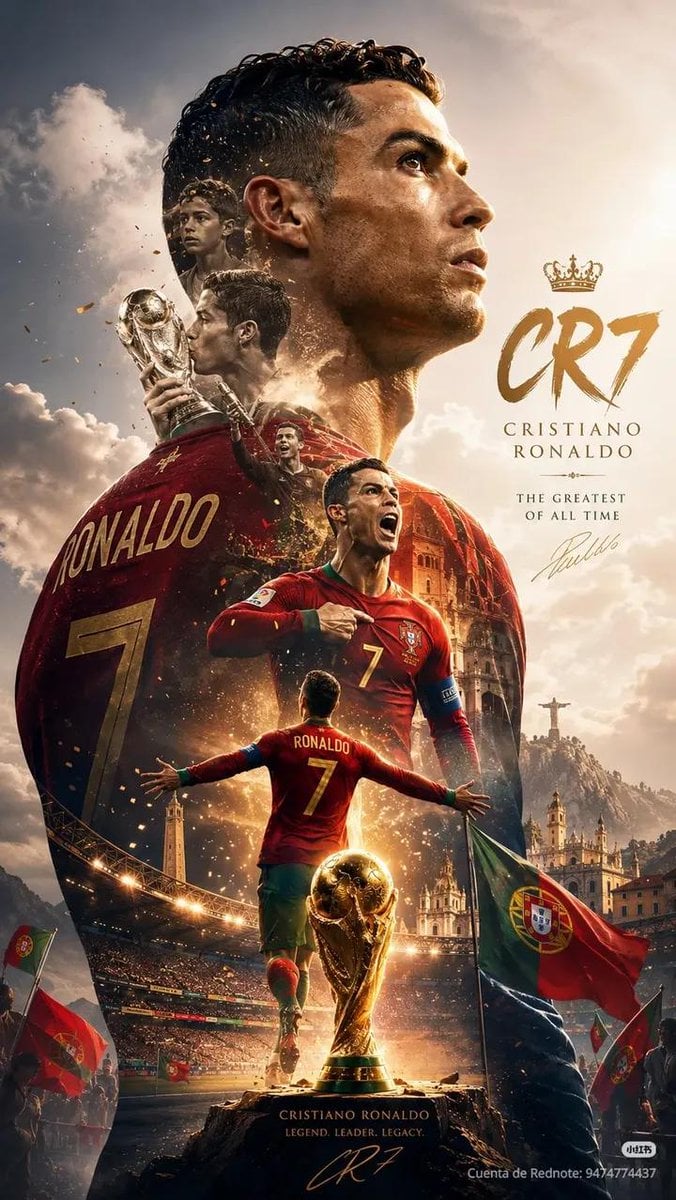 Epic cinematic watercolor poster of Lionel Messi, giant s... thumbnail 2