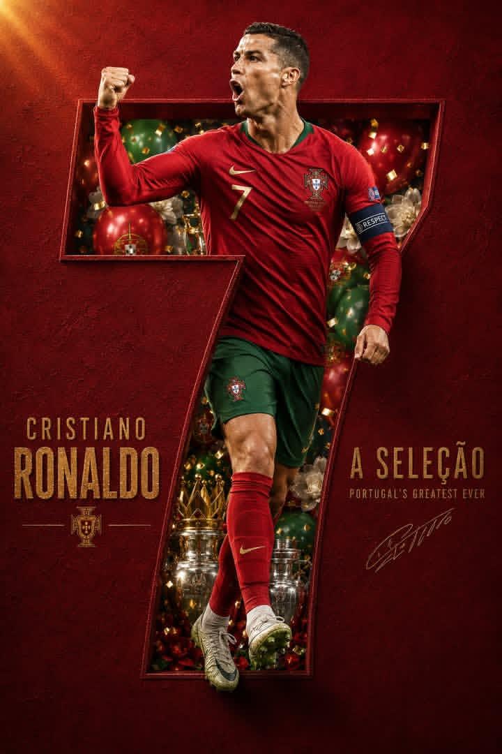 Professional luxury football poster, 4:5 ratio. Entire fr... image 1