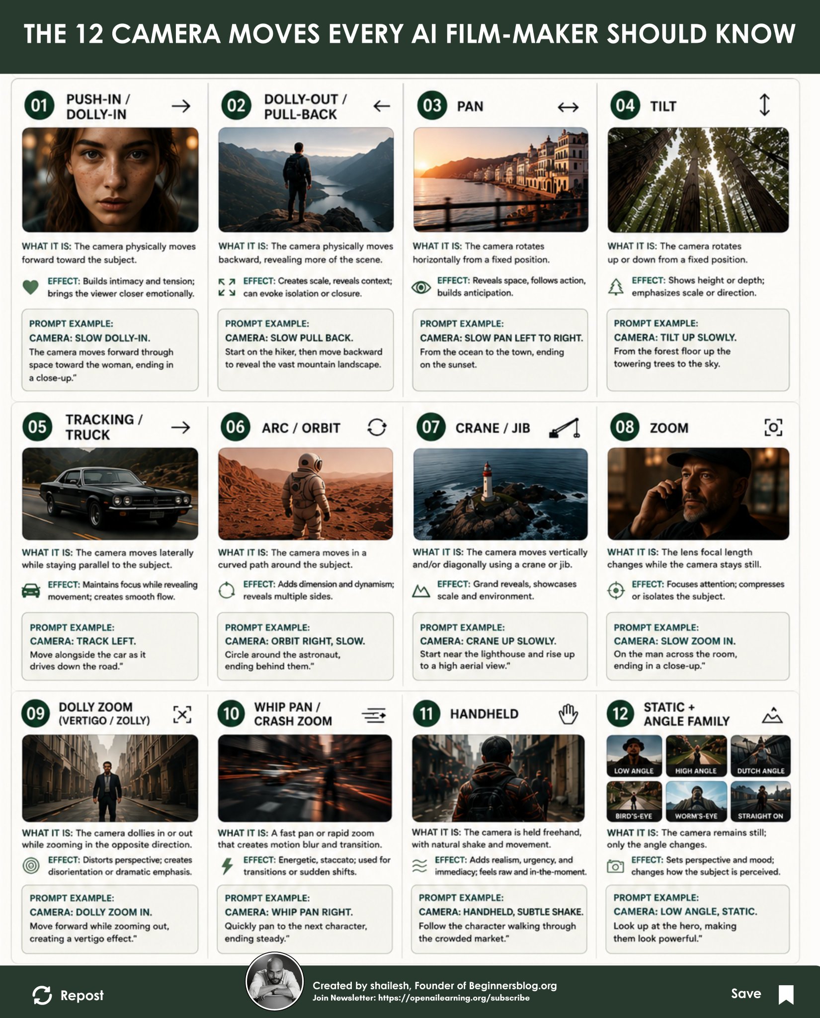 12 Camera Moves Every Cinematographer Should Know image 1