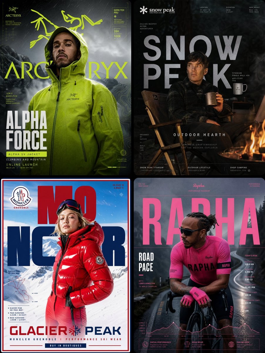 Arc'teryx × Lewis Hamilton — "ALPHA FORCE" image 1