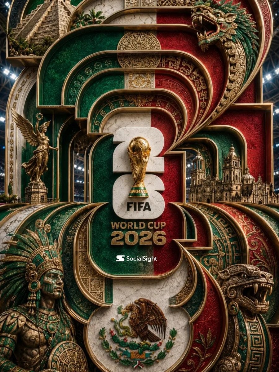Ultra-detailed luxury 3D poster for the FIFA World Cup 20... thumbnail 2