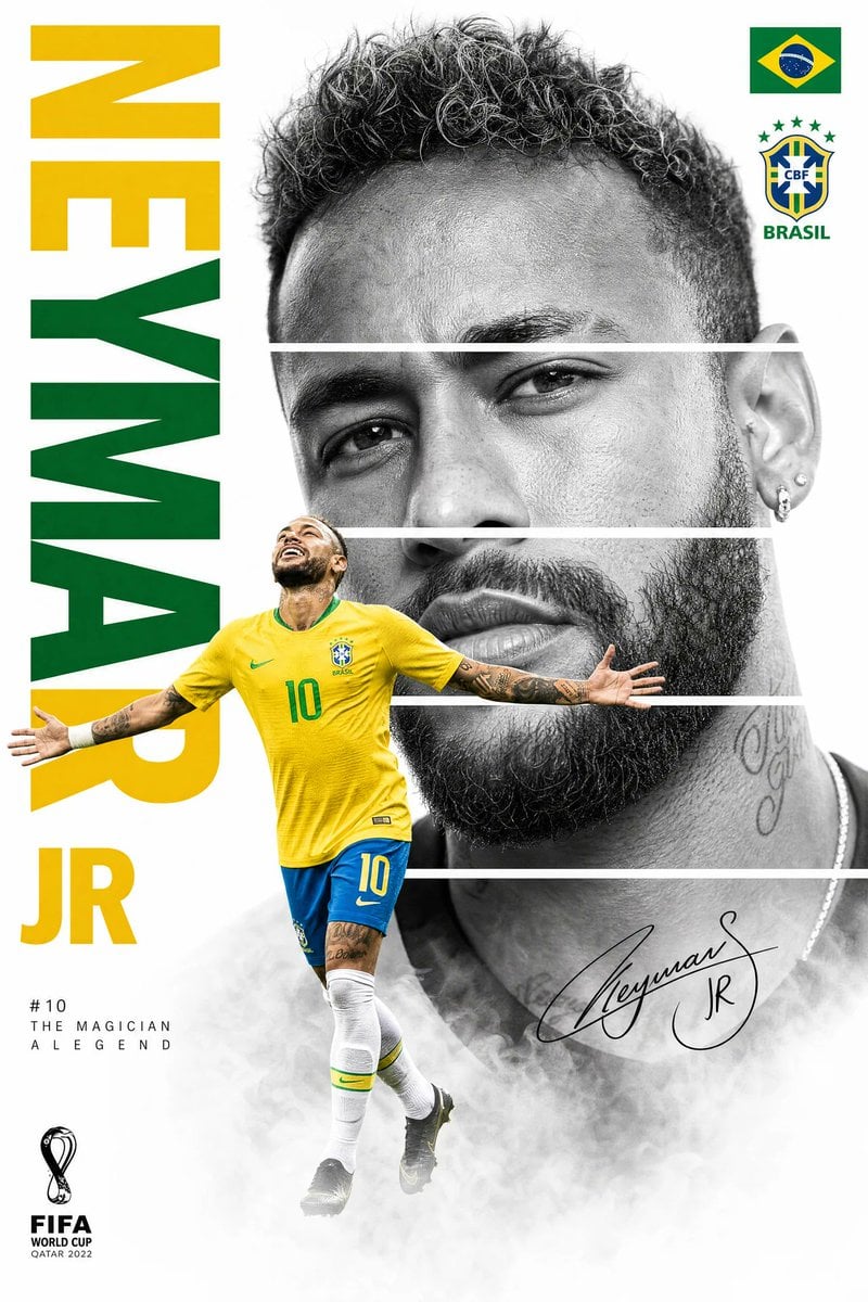 Create a premium FIFA World Cup poster design featuring K... thumbnail 2