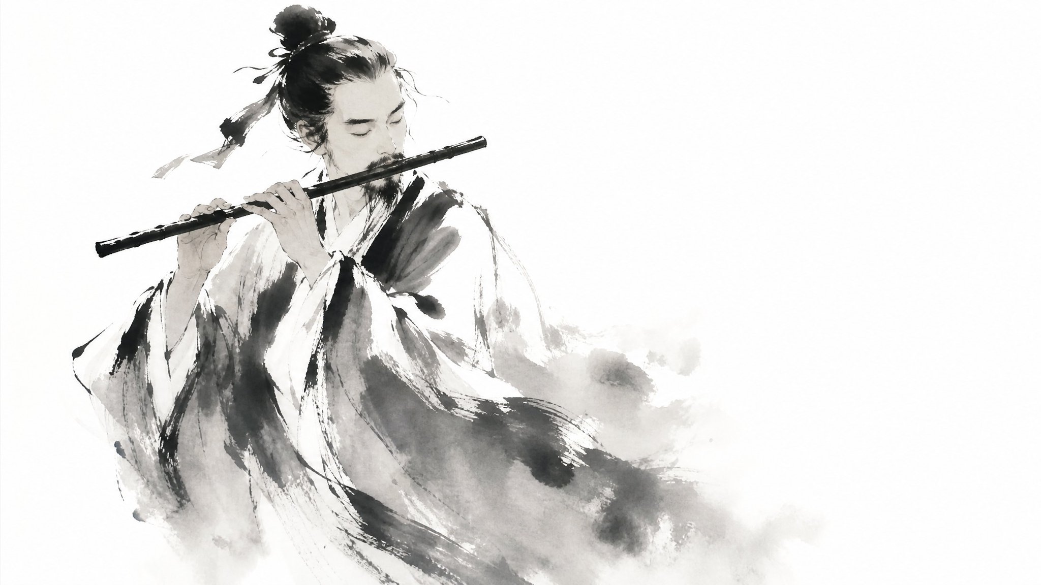 Elegant Chinese Ink Wash Interpretation thumbnail 2