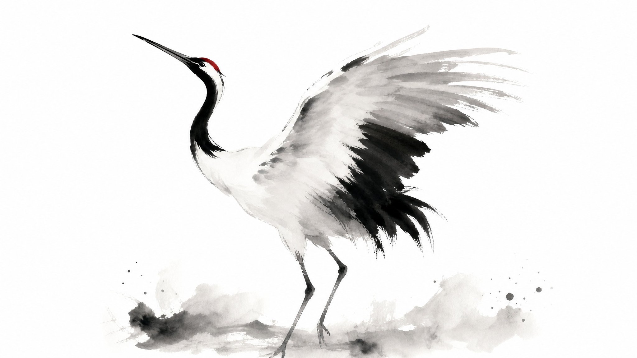 Elegant Chinese Ink Wash Interpretation thumbnail 3