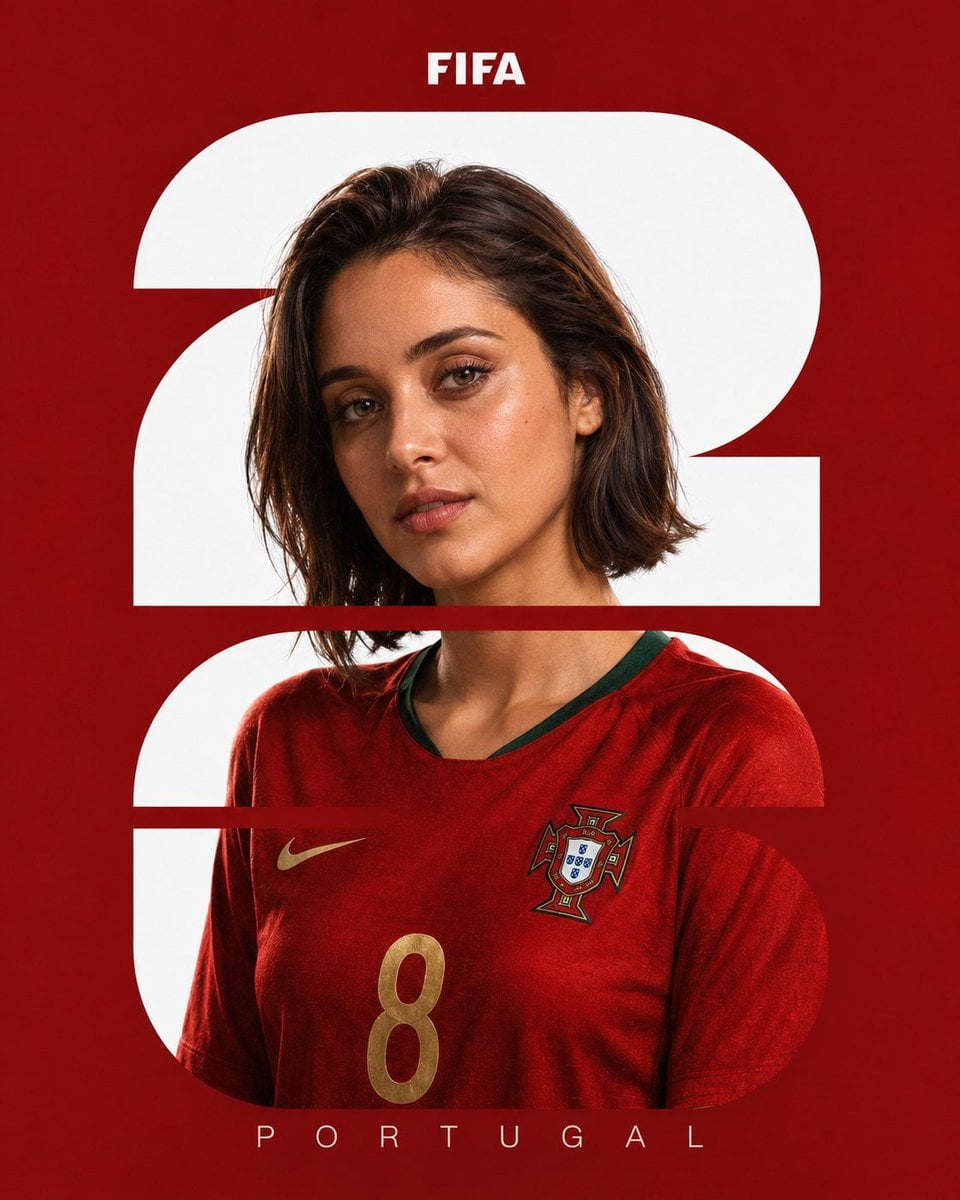 Elite Athlete Portrait in Premium Sports Poster Design