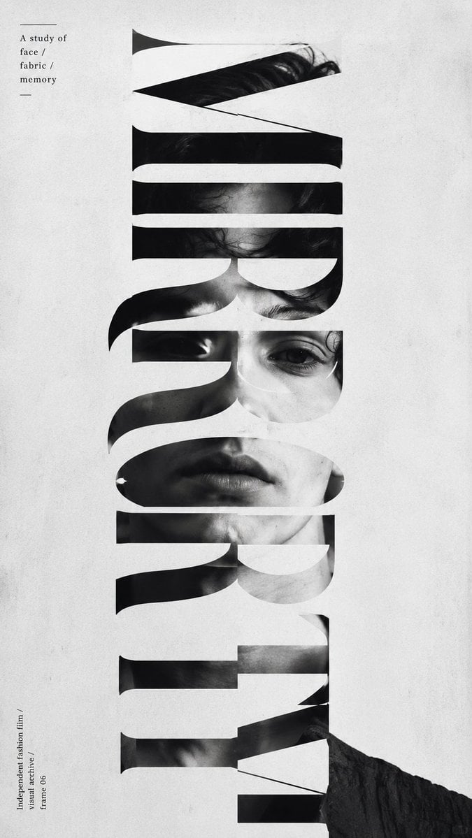 High-End Graphic Fashion Poster with Bold Typography thumbnail 3