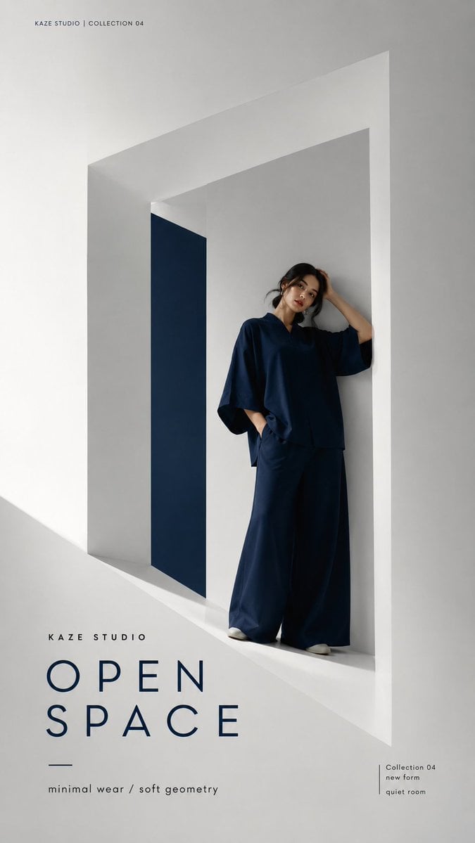 High-End Graphic Fashion Poster with Bold Typography thumbnail 4