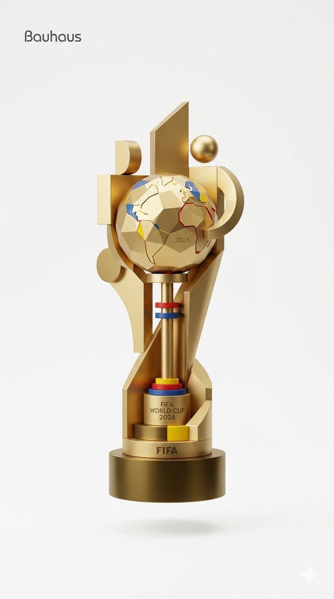 FIFA World Cup Trophy 2026 in Architectural Style thumbnail 2
