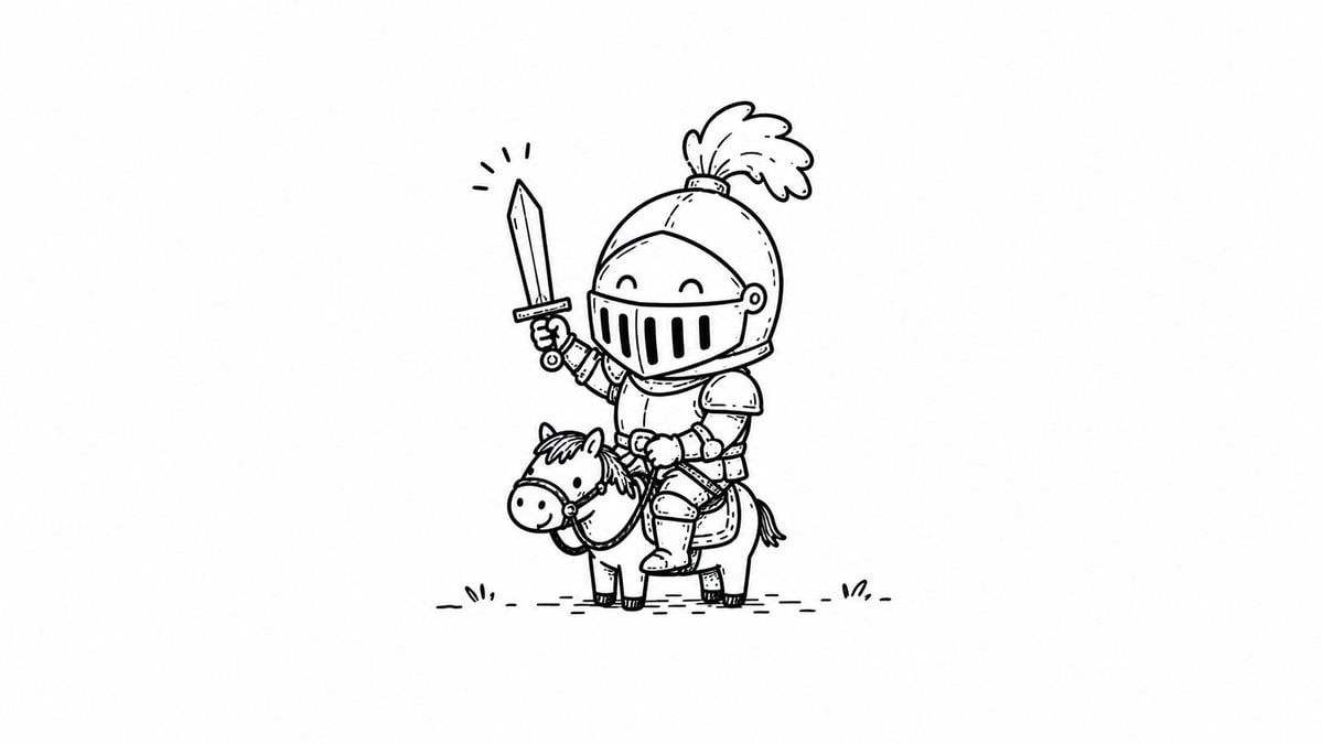 Minimal Hand-Drawn Doodle Illustration