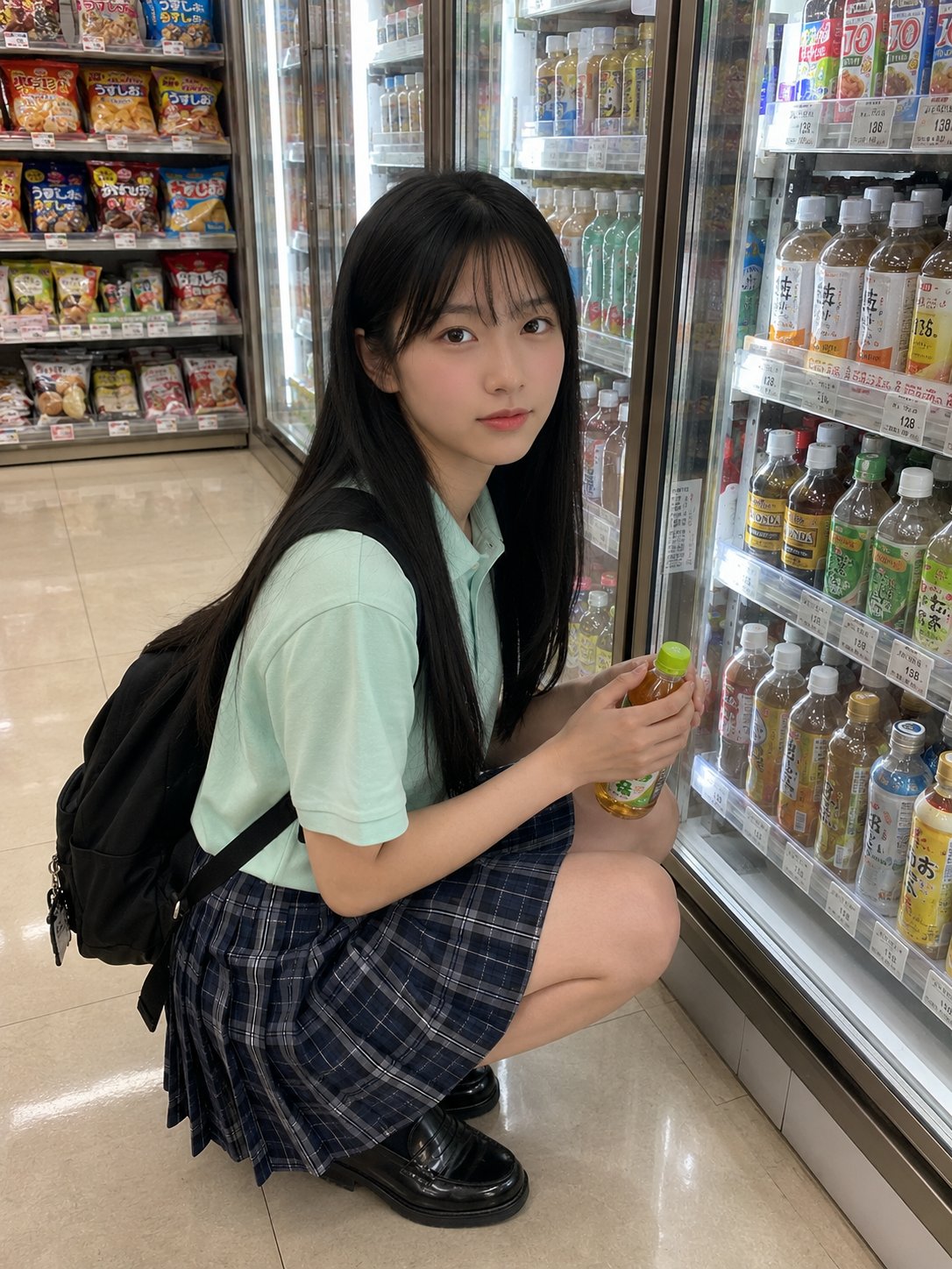 Japanese Student at Convenience Store thumbnail 2