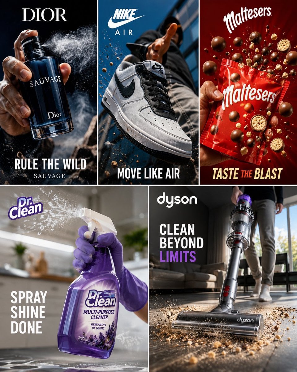 Premium UGC-style ad with dynamic product interaction