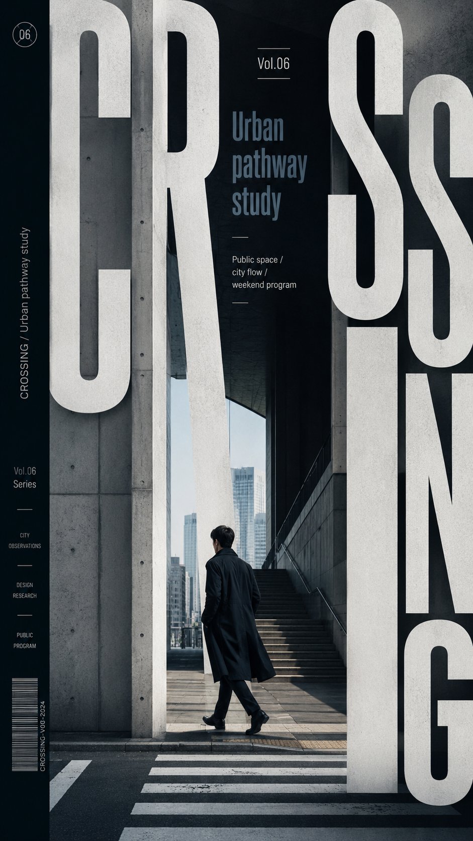 Type-Framed Visual Systems: Urban, Nature, Travel Posters