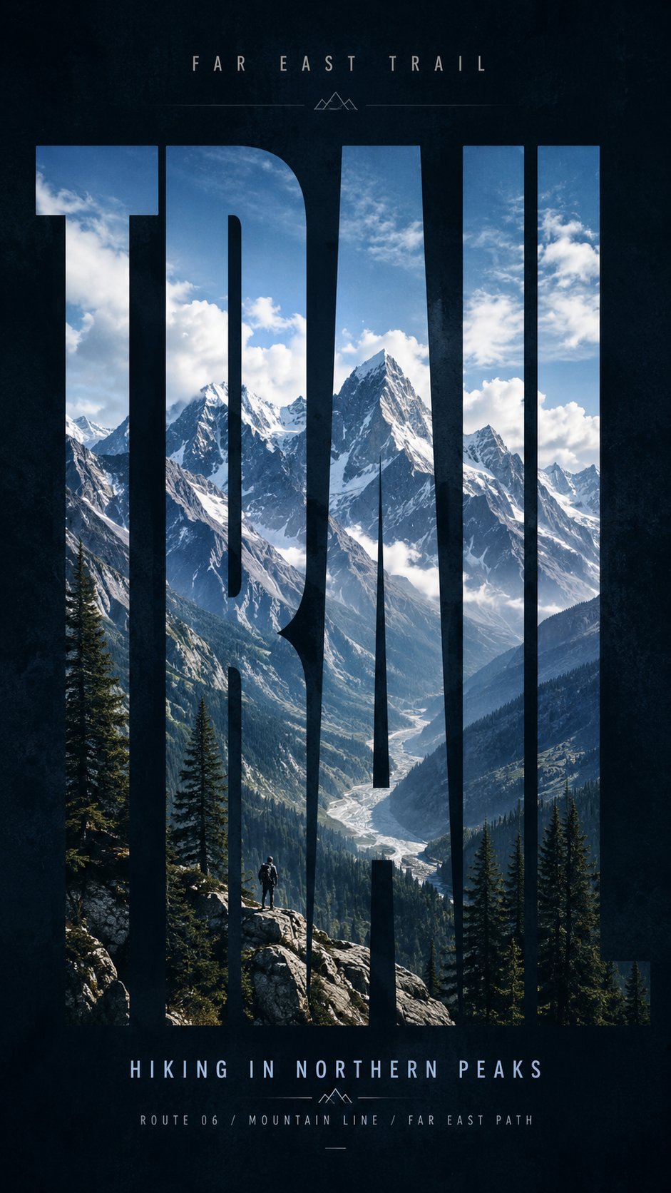 Type-Framed Visual Systems: Urban, Nature, Travel Posters thumbnail 4
