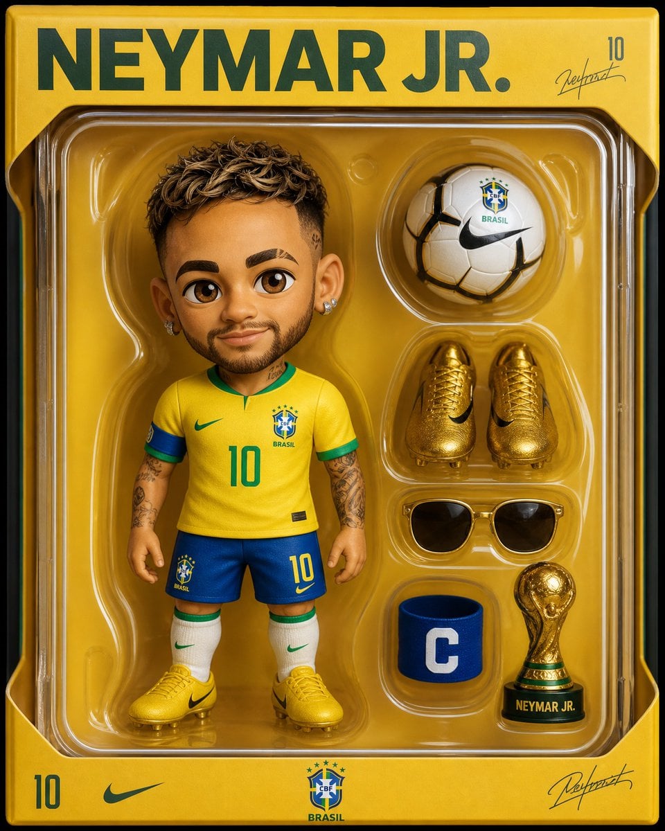 Stylized Collectible Toy Package with Adorable Vinyl Figure