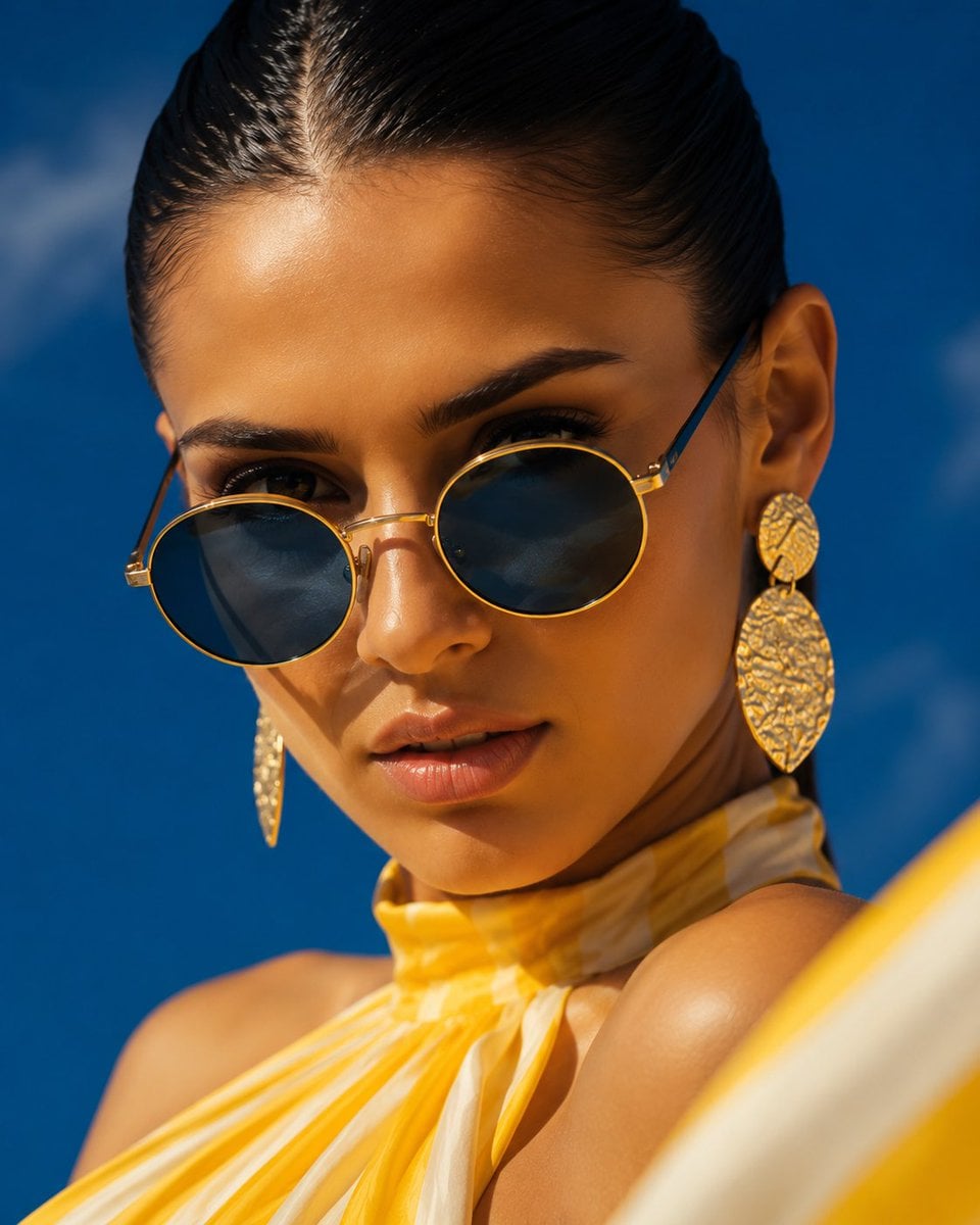 Desert Wind Fashion Portrait