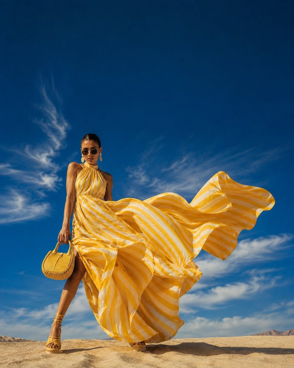 Desert Wind Fashion Portrait thumbnail 3