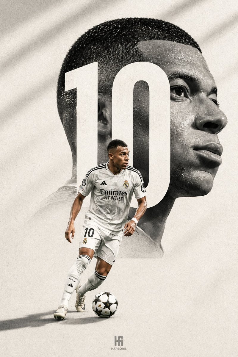 Minimalist Football Editorial with Double Exposure