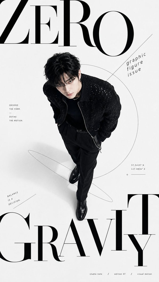 High-End Fashion Editorial Cover with Serif Typography
