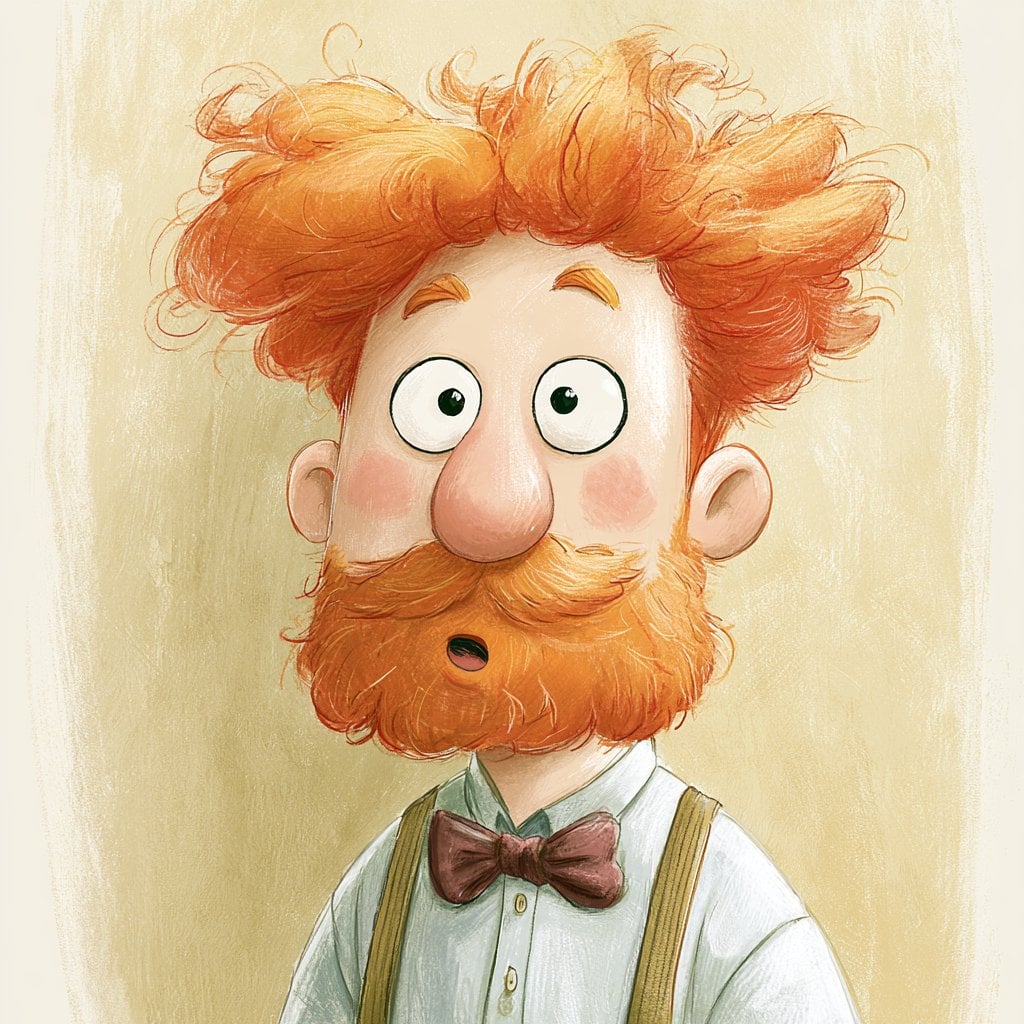 Expressive Cartoon Characters with Painterly Warmth thumbnail 2