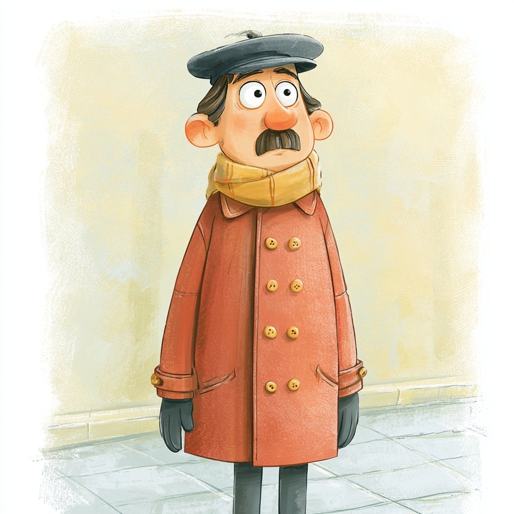 Expressive Cartoon Characters with Painterly Warmth thumbnail 3