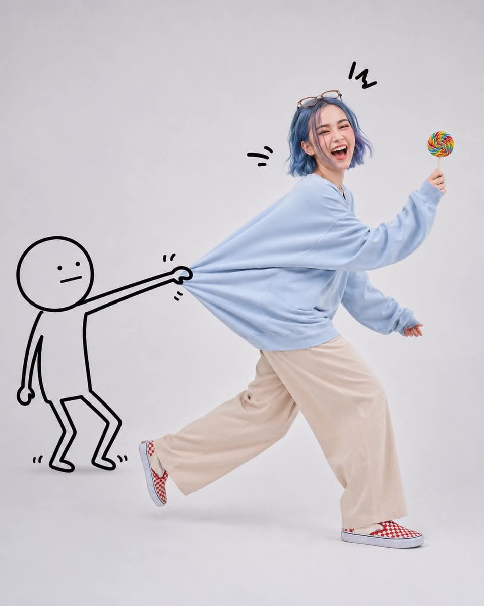 Joyful Escape with Lollipop and Doodle image 1