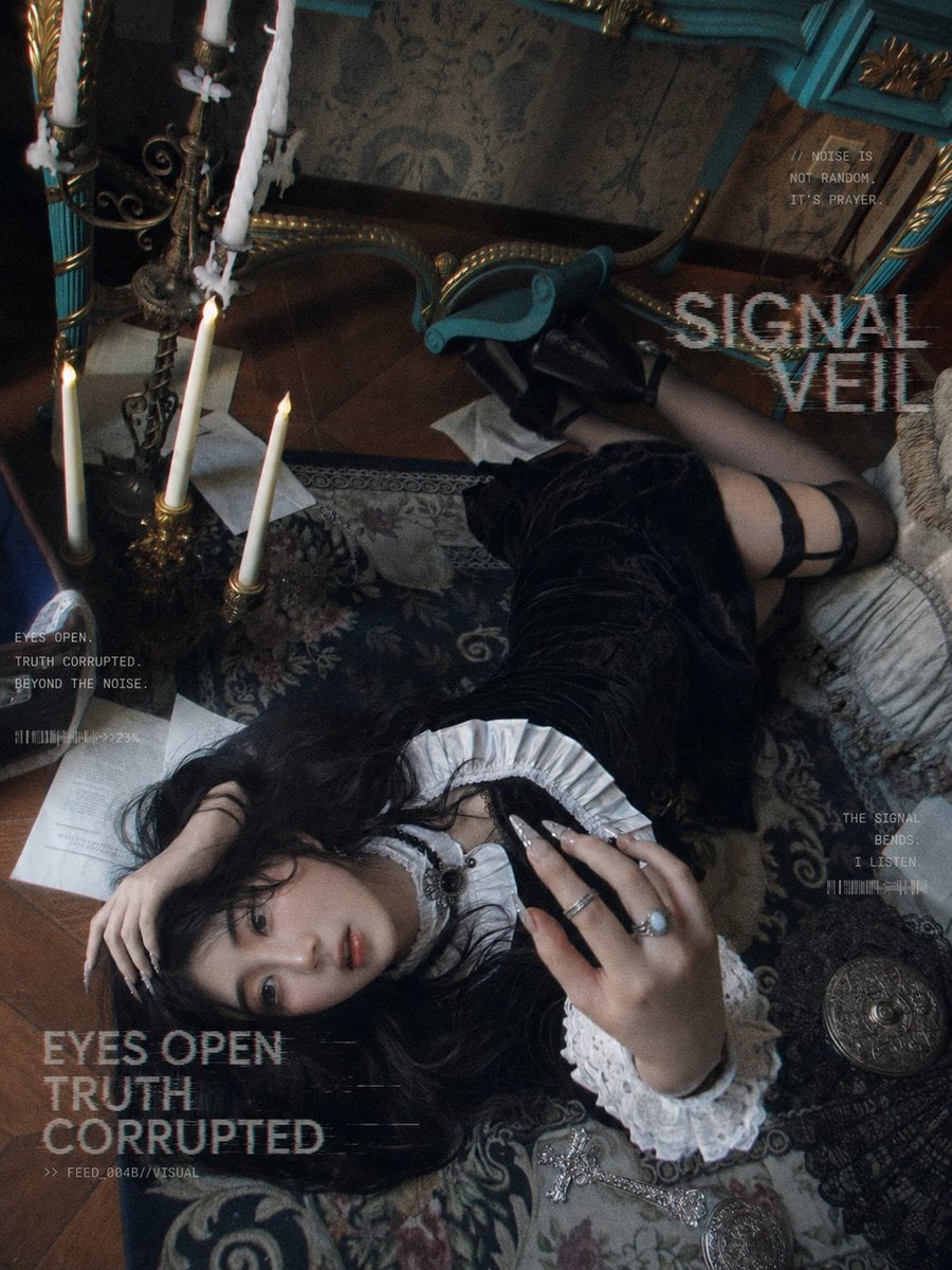 Dark Gothic Lolita Editorial in Victorian Room thumbnail 2