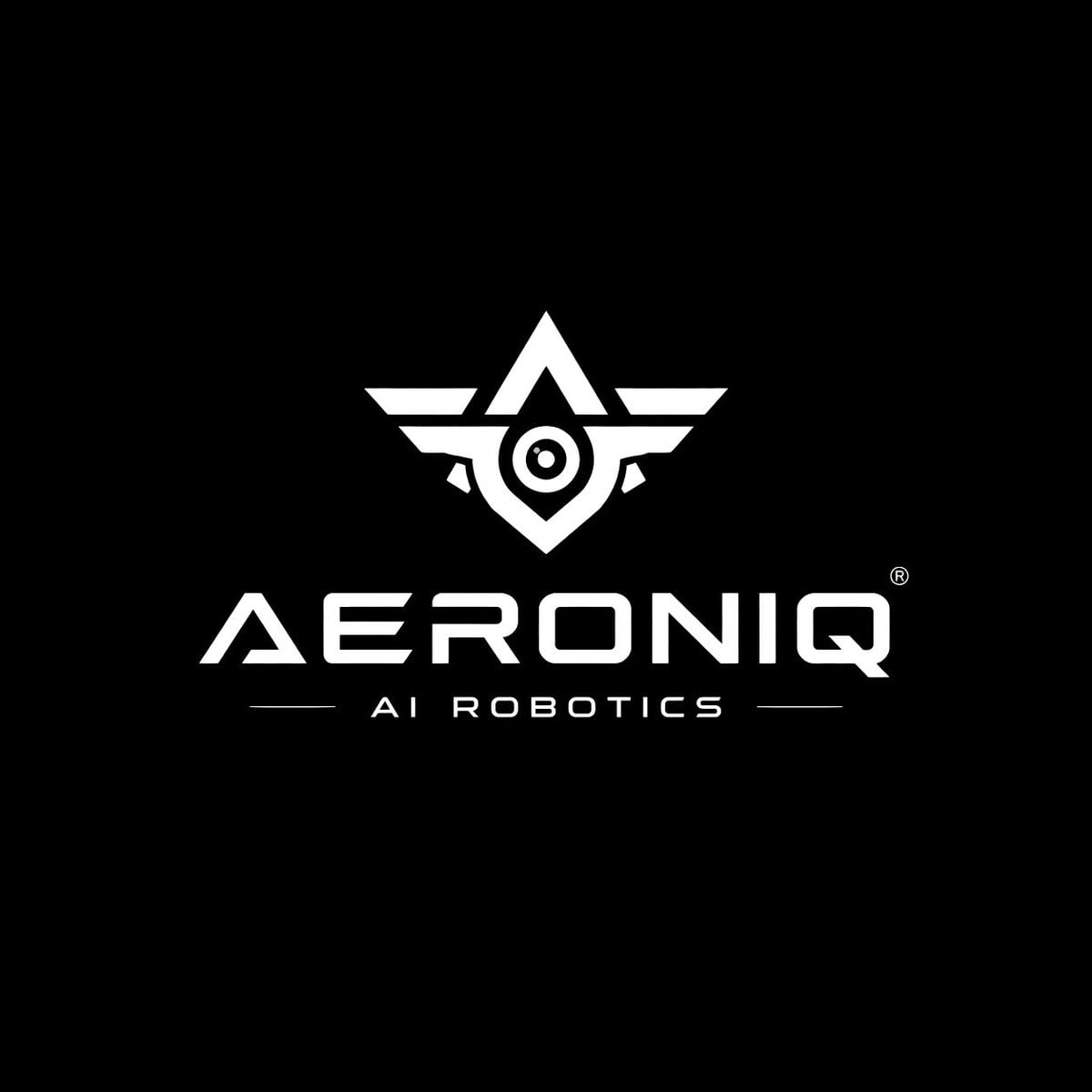 Minimal Black-and-White Brand Logo Presentation