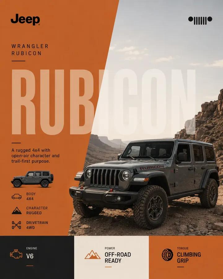 Minimalist Automotive Editorial Poster for a Premium Car thumbnail 3