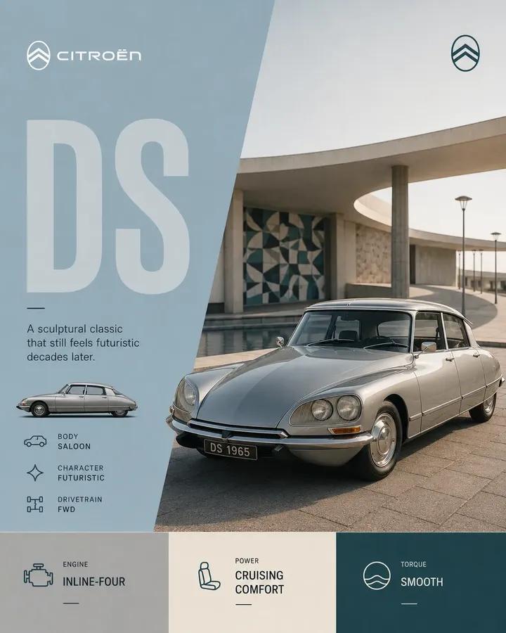 Minimalist Automotive Editorial Poster for a Premium Car thumbnail 4