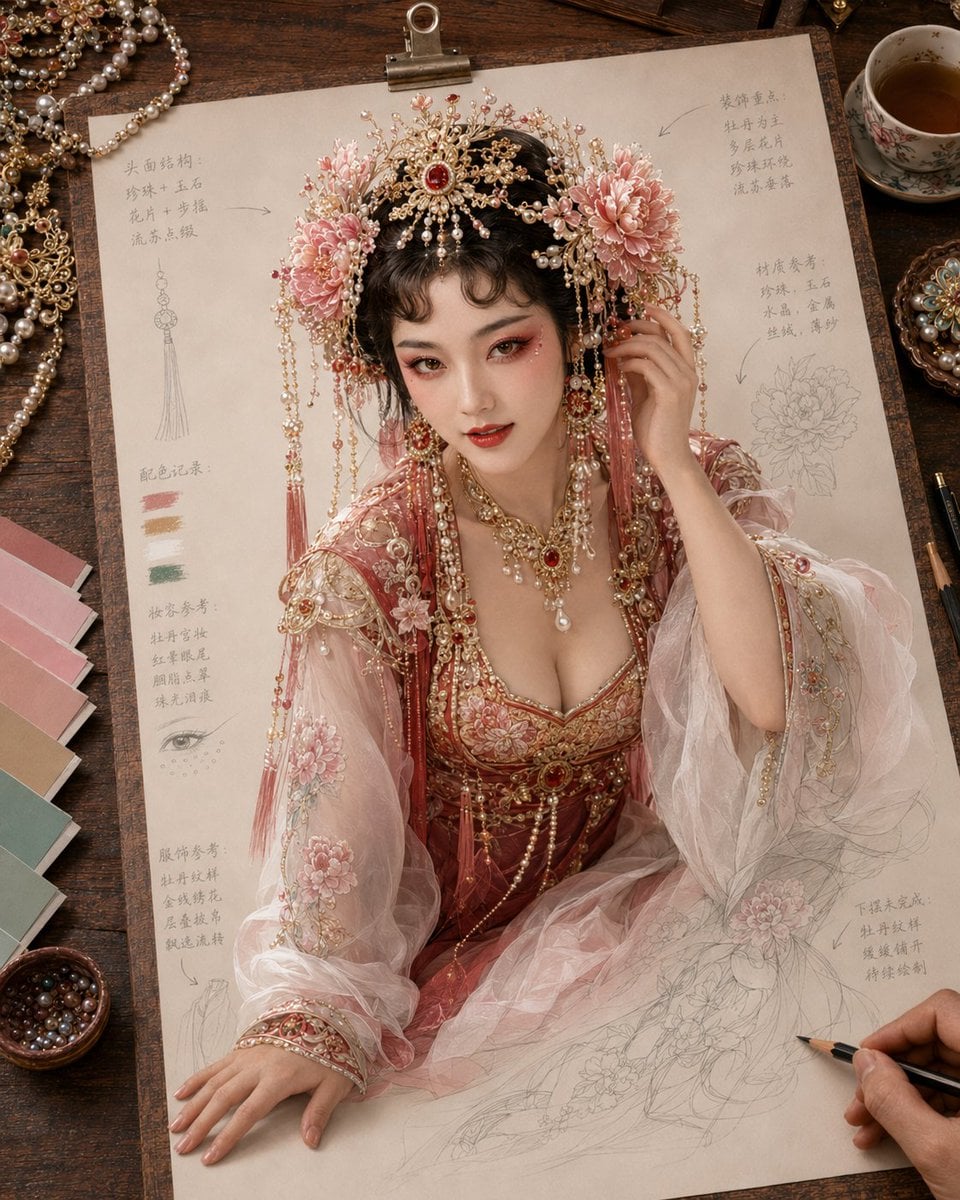 Paper to Reality: Opera-inspired Portrait with Elegance thumbnail 4