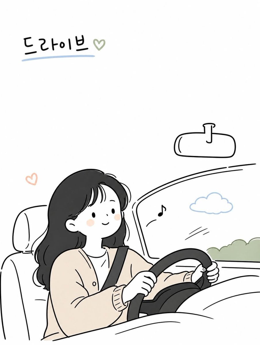 Cozy Korean Doodle Editorial Illustration thumbnail 3